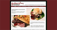 Desktop Screenshot of barbequejimscatering.com